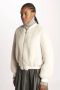 Blancha Faux Fur & Shearling Jackets Wit Dames - Thumbnail 2