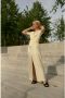 Blanche Jurk Yellow Dames - Thumbnail 2