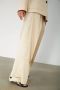 Blanche Wide Trousers Beige Dames - Thumbnail 2