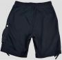 Blauer Casual Shorts Zwart Heren - Thumbnail 2