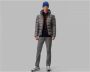 Blauer Jassen Jacks Gray Heren - Thumbnail 2