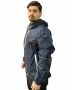Blauer Regenjas Blauw Heren - Thumbnail 2