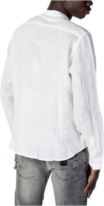 Blauer Shirts Wit Heren