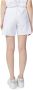 Blauer Witte Katoenen Shorts met Kant Sluiting White Dames - Thumbnail 2