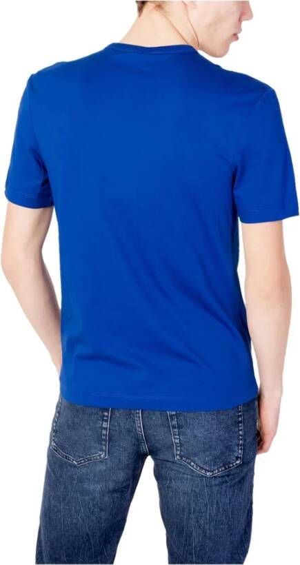 Blauer T-shirt Blauw Heren