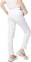 Blauer Witte Katoenen Ritsbroek Vrouwen White Dames - Thumbnail 2