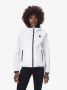 Blauer Nylon Hoodies met Contrasterende Rits White - Thumbnail 4
