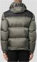 Blauer Donkergroene Winterjas met Capuchon Green Heren - Thumbnail 2