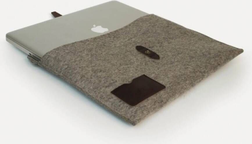 Bleu de Chauffe Clutches Grijs Unisex