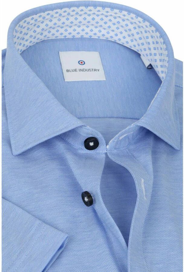 Blue Industry KM Overhemd Jersey Blauw - Foto 2
