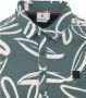 Blue Industry polo met all over print green - Thumbnail 9
