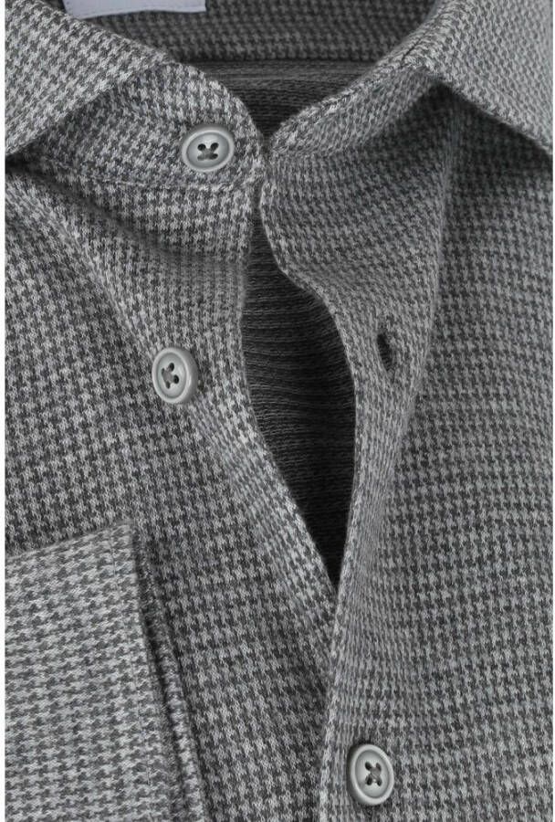 Blue Industry Overhemd Jersey Ruit Grijs - Foto 2