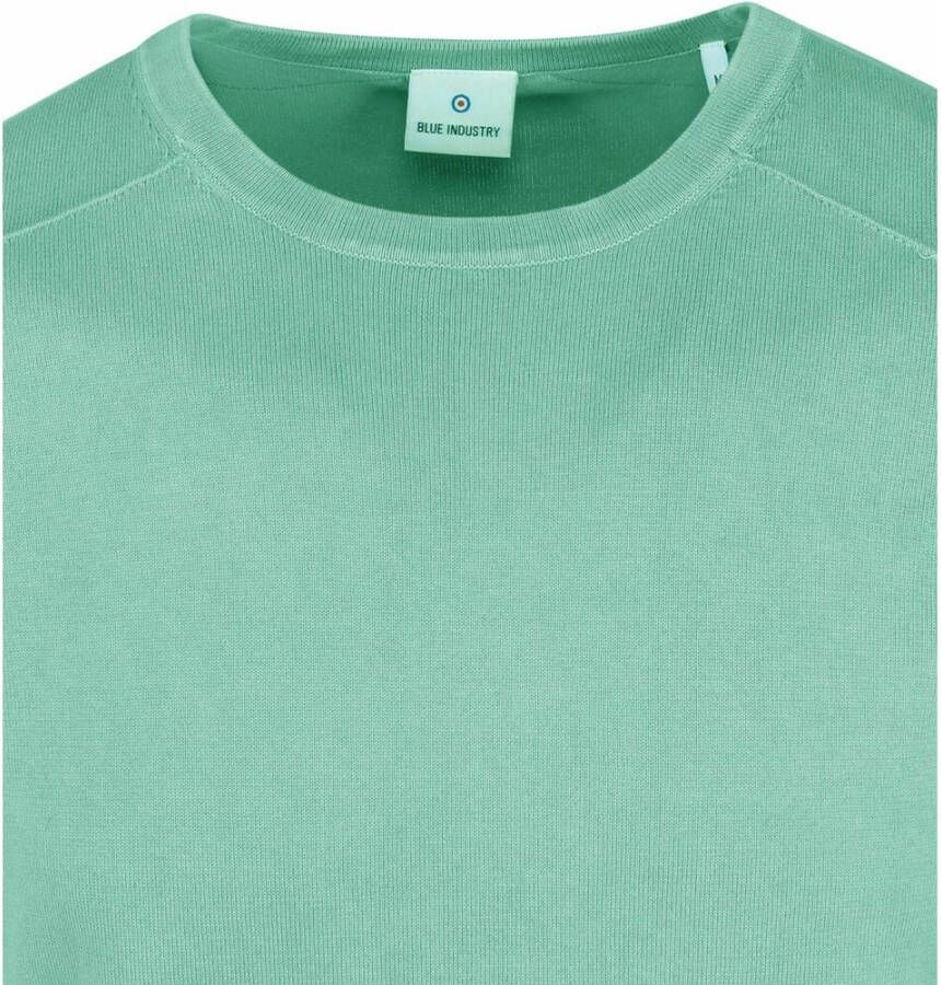 Blue Industry Puollover Groen Heren