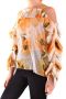 Blugirl 7567125 Andere materialen top Oranje Dames - Thumbnail 2
