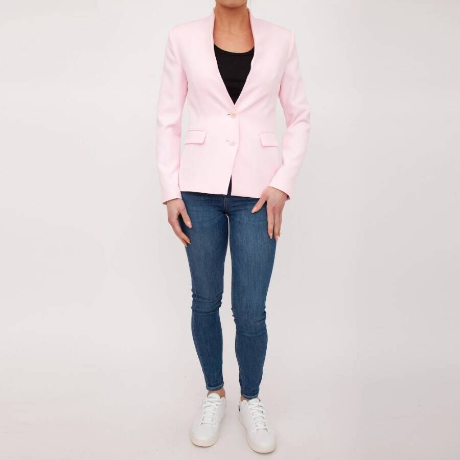 Blugirl Blazerjas Roze Dames - Foto 7