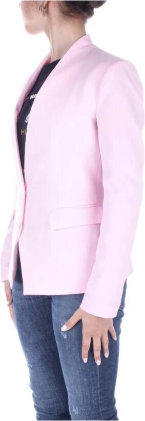 Blugirl Blazerjas Roze Dames - Foto 5