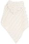 Blugirl Nepbont Cape met Capuchon en Logo Pin White Dames - Thumbnail 2