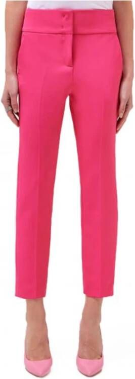Blugirl Slim-fit Trousers Roze Dames