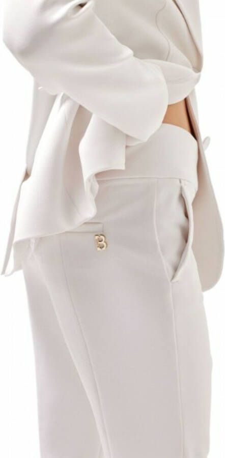 Blugirl Slim-fit broek Wit Dames