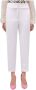 Blugirl Straight Trousers White Dames - Thumbnail 2