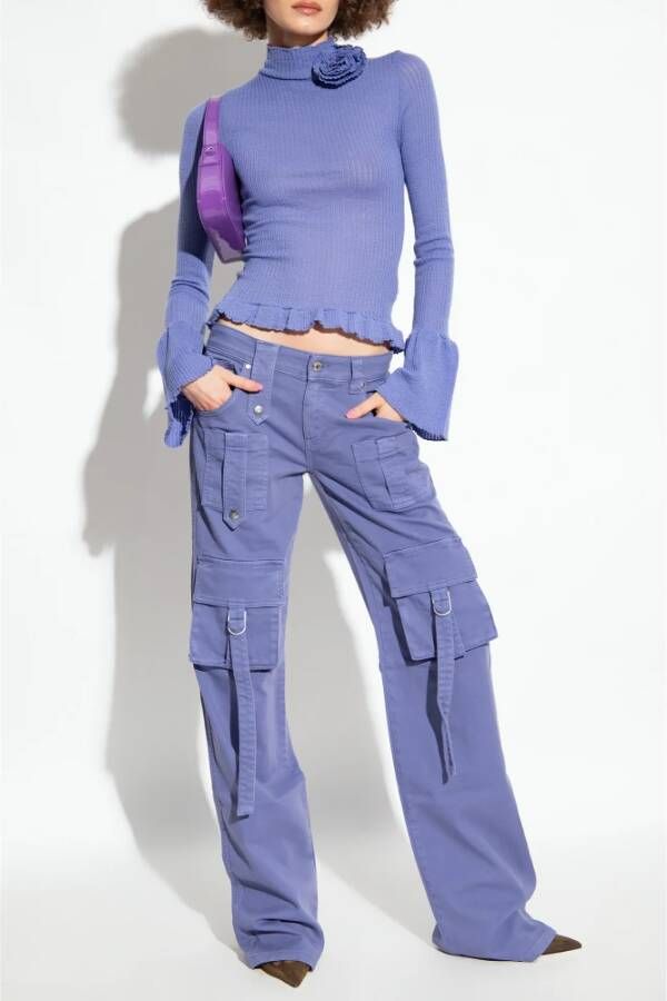 Blumarine Cargo jeans Paars Dames
