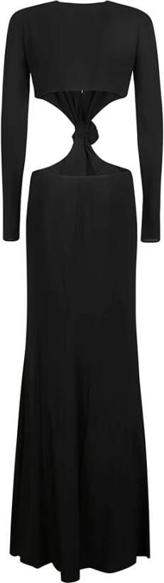 Blumarine Long Dress Zwart Dames