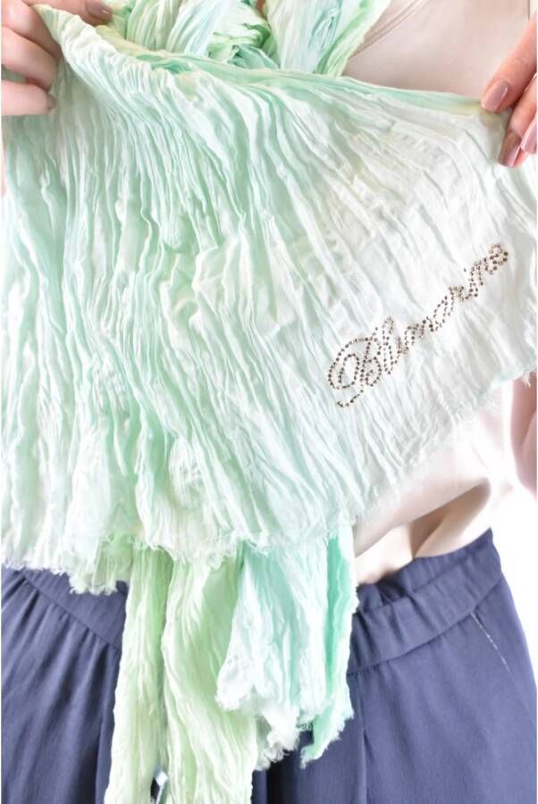 Blumarine Scarf Groen Dames