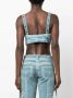 Blumarine Sleeveless Tops Blauw Dames - Thumbnail 2