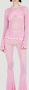 Blumarine Trousers Roze Dames - Thumbnail 2