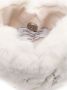 Blumarine Hartvormige schoudertas met imitatiebont detail White Dames - Thumbnail 2