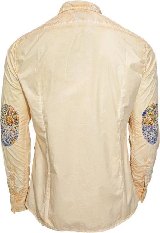 BOB Oranje Getinte Mal Shirt Oranje Heren