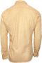 BOB Linnen-katoenen shirt met oranje mango borduursel Oranje Heren - Thumbnail 2