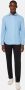 Boggi Milano Regelmatig fit linnen shirt Blauw Heren - Thumbnail 2