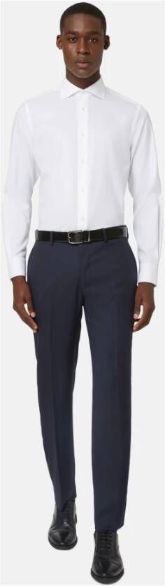 Boggi Milano Formal Shirts Wit Heren