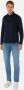 Boggi Milano Pima Katoenen Polo Shirt met Lange Mouwen Blue Heren - Thumbnail 2