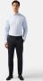 Boggi Milano Slim fit pinpoint katoenen overhemd Blue Heren - Thumbnail 2