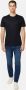 Boggi Milano Pima Katoenen Jersey T-Shirt Blue Heren - Thumbnail 2