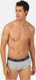 Boggi Milano Stretch Katoenen Jersey Shorts Gray Heren - Thumbnail 2