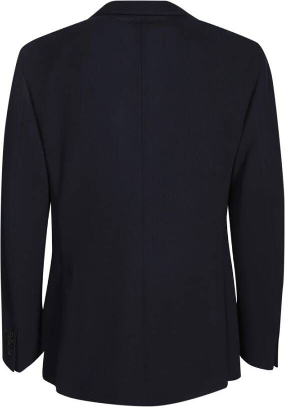 Boglioli Blauwe Blazers voor Heren Stijlvol en Comfortabel Blauw Heren