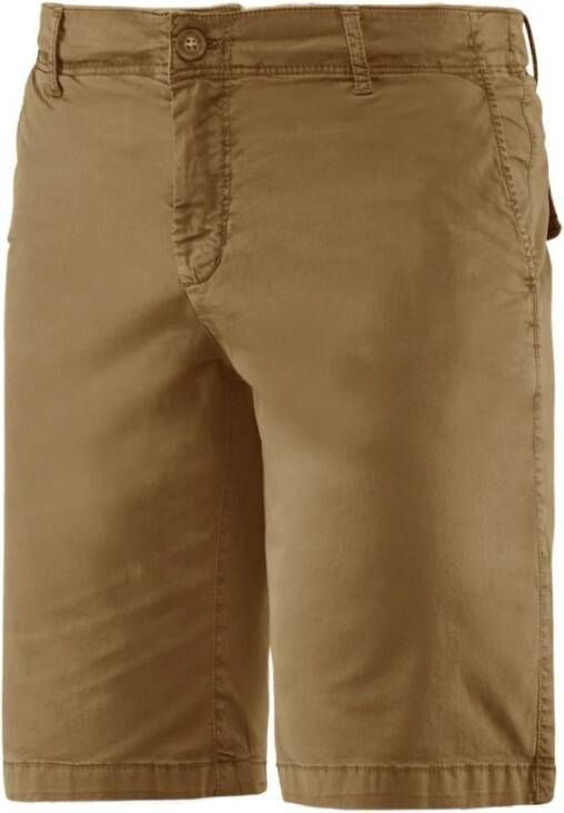 BomBoogie Casual korte broek Bruin Heren