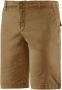 BomBoogie Stretch Katoenen Gabardine Slim Fit Chino Bermuda Shorts Bruin Heren - Thumbnail 2