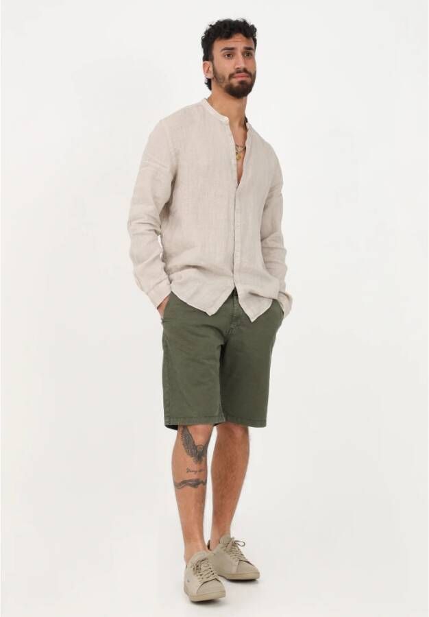 BomBoogie Stijlvolle Shorts Groen Heren