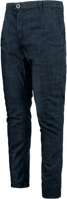BomBoogie Slim Fit Chino Trousers Blauw Heren
