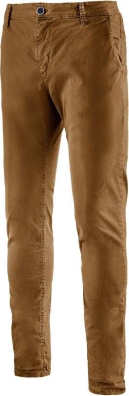 BomBoogie Slim Fit Chino Trousers Bruin Heren
