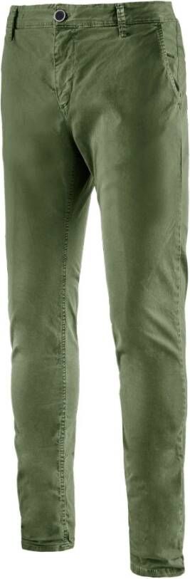 BomBoogie Slim Fit Chino Trousers Groen Heren
