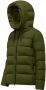 BomBoogie Rome Donzen Jas van Gerecycled Nylon Groen Dames - Thumbnail 2