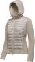 BomBoogie Jack van twee materialen met synthetische vulling Beige Dames - Thumbnail 2