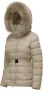 BomBoogie Down Jackets Beige Dames - Thumbnail 2