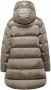 BomBoogie Lange donsjas van helder nylon Geneva stijl Beige Dames - Thumbnail 2