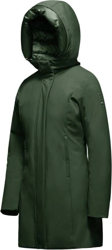 BomBoogie Warm en stijlvol Warsaw Parka Jas Groen Dames